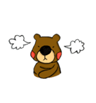 Little Brown Bear daily（個別スタンプ：10）