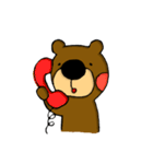 Little Brown Bear daily（個別スタンプ：19）