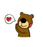 Little Brown Bear daily（個別スタンプ：20）