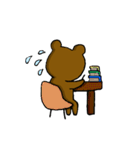 Little Brown Bear daily（個別スタンプ：23）