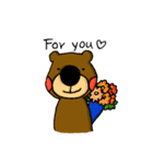 Little Brown Bear daily（個別スタンプ：26）