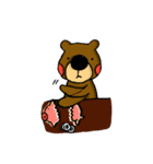 Little Brown Bear daily（個別スタンプ：36）