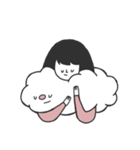 Lubyyang with cloud（個別スタンプ：20）