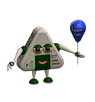 Robot Onigiri Triangle（個別スタンプ：23）