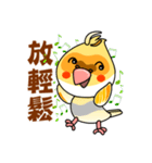 cute cockatiel 1（個別スタンプ：22）