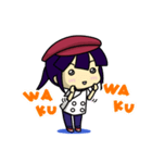 Waku Waku Work Girl3(pastry chef V)（個別スタンプ：2）