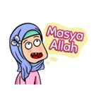 Funny Hijabi（個別スタンプ：3）