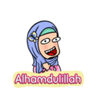 Funny Hijabi（個別スタンプ：4）