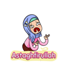 Funny Hijabi（個別スタンプ：7）