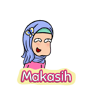 Funny Hijabi（個別スタンプ：19）