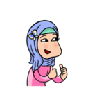 Funny Hijabi（個別スタンプ：22）