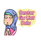 Funny Hijabi（個別スタンプ：33）