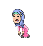 Funny Hijabi（個別スタンプ：37）