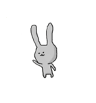 ウサギのラッキー（個別スタンプ：3）