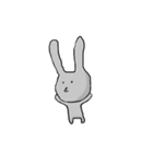ウサギのラッキー（個別スタンプ：21）
