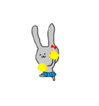 ウサギのラッキー（個別スタンプ：36）