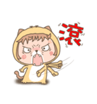 hu  lu  lu cat（個別スタンプ：10）