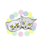 Luna ＆ Coco（個別スタンプ：40）