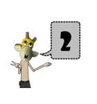 Dui-Ah Giraffe（個別スタンプ：14）
