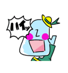 ではでは モアイ君（個別スタンプ：1）