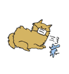 シュールねこと人々の世界（個別スタンプ：35）