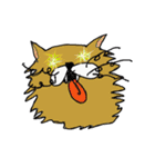 シュールねこと人々の世界（個別スタンプ：38）