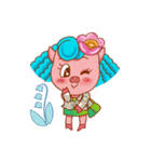 Floret pig go to work, episode 2（個別スタンプ：33）