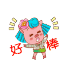 Floret pig go to work, episode 2（個別スタンプ：34）