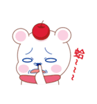 Little strawberry rabbit（個別スタンプ：10）