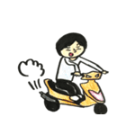 キュートな男の子の日常スタンプ（個別スタンプ：25）