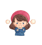 Carrie the Painter Hat（個別スタンプ：10）