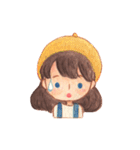 Carrie the Painter Hat（個別スタンプ：12）