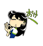 サイクルロードレースミルナラ2（個別スタンプ：17）