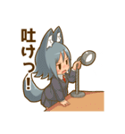 ちびけも狼少女ウルちゃん（個別スタンプ：10）