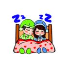 Lovey Dovey Boyfriend Girlfriend（個別スタンプ：29）