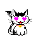 Nostalgic happy cat（個別スタンプ：7）