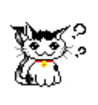 Nostalgic happy cat（個別スタンプ：21）