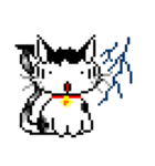 Nostalgic happy cat（個別スタンプ：24）