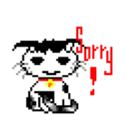 Nostalgic happy cat（個別スタンプ：30）