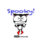 黒猫マイキーと英会話（個別スタンプ：37）