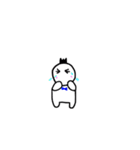 くろかみジョージ（個別スタンプ：16）