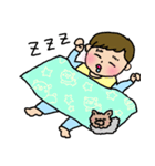 赤ちゃんとヨーキー（個別スタンプ：28）