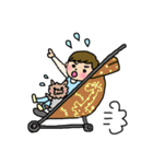 赤ちゃんとヨーキー（個別スタンプ：29）
