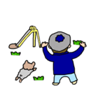 赤ちゃんとヨーキー（個別スタンプ：40）