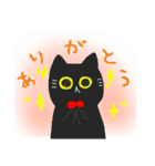 真顔な猫のスタンプ（個別スタンプ：19）