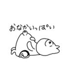 でべそなリスの日常。（個別スタンプ：10）