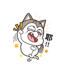 Stupid Husky Hachichi（個別スタンプ：14）