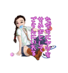 りぼん色の天下布武（個別スタンプ：34）