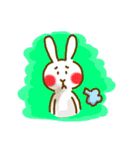 Shy Bunny 2（個別スタンプ：10）