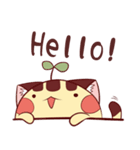 Bean sprouts cat（個別スタンプ：1）